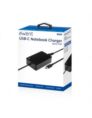 Carregador Portátil Ewent EW3980 -... Carregador Portátil Ewent EW3980 -...