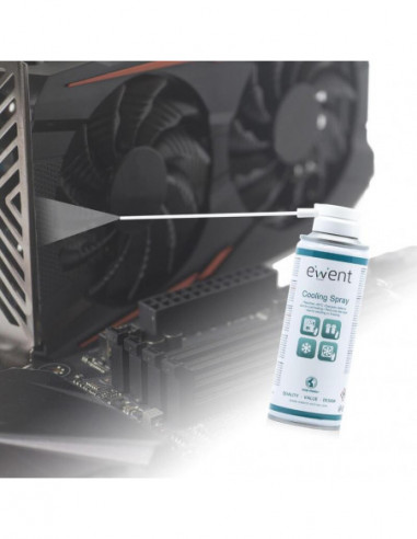 Spray de Refrigeração Ewent EW5616:... Spray de Refrigeração Ewent EW5616:...