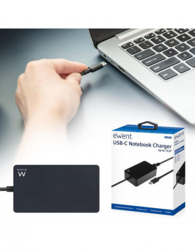 Carregador Portátil Ewent EW3981, 45W...