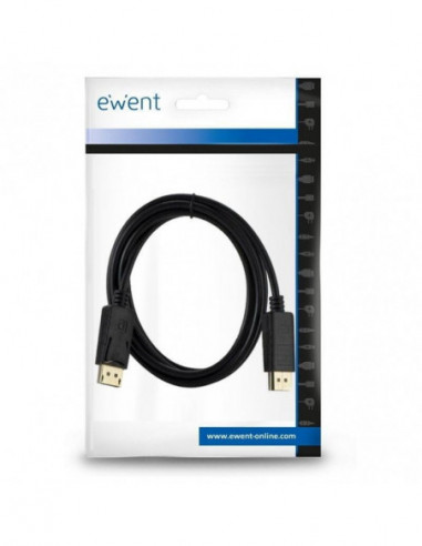 Cabo DisplayPort Ewent EC1401: 2m,... Cabo DisplayPort Ewent EC1401: 2m,...