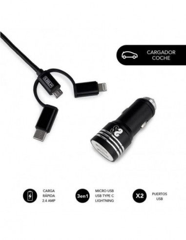 Carregador de Carro Subblim... Carregador de Carro Subblim...