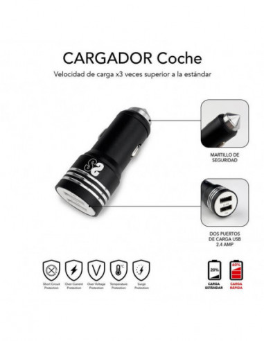 Carregador de Carro Subblim... Carregador de Carro Subblim...