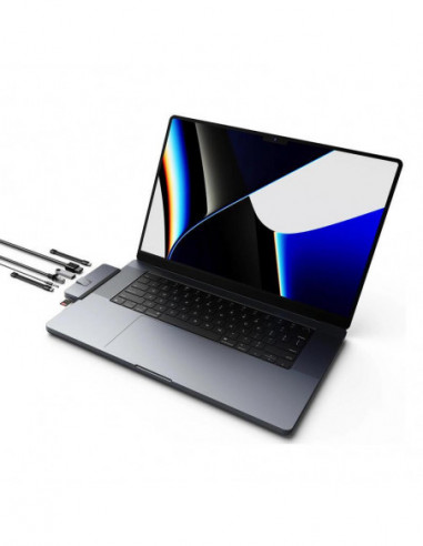 Hub USB-C Targus HYPER DUO PRO 7 em...