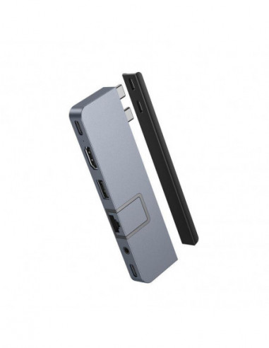 Hub USB-C Targus HYPER DUO PRO 7 em...