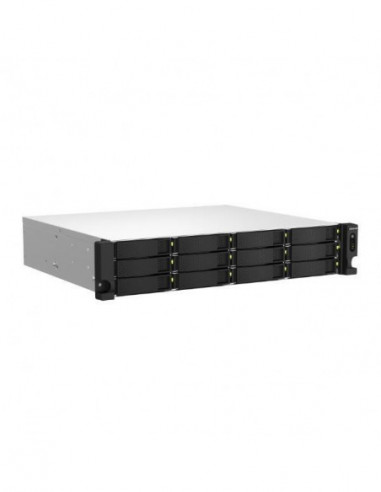 QNAP TS-1264U-RP - Servidor NAS - 12...