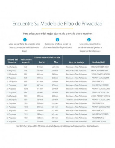 23.6" Computer Monitor Privacy Filter 23.6" Computer Monitor Privacy Filter
