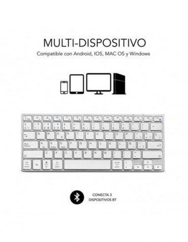 Teclado Bluetooth Subblim Advance...