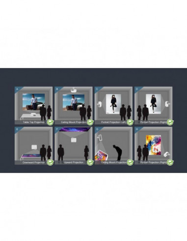 Projetor Optoma Zw340e