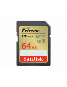 Sandisk Extreme 64 Gb Sdxc,...