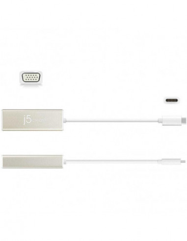 Adaptador USB-C para VGA J5Create JCA111