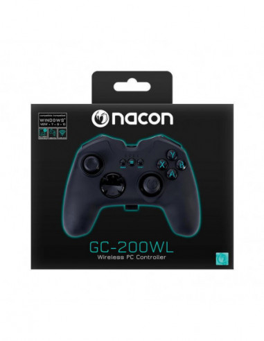 Gamepad Nacon PCGC-200WL Preto Sem Fio Gamepad Nacon PCGC-200WL Preto Sem Fio