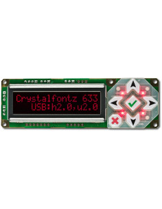 Visor LCD 16x2 Crystalfontz