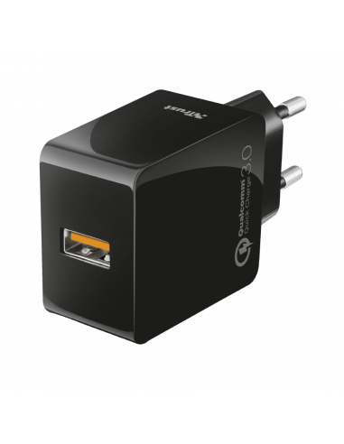 Carregador AC/DC TRUST Ultra Rápido... Carregador AC/DC TRUST Ultra Rápido...