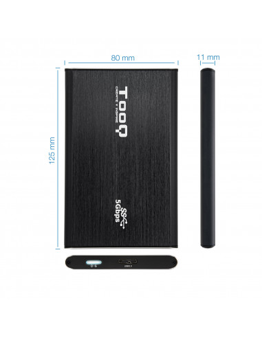 TooQ TQE-2529B Caixa 2.5" SATA USB... TooQ TQE-2529B Caixa 2.5" SATA USB...