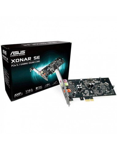 Placa de Som Asus Xonar SE, 5.1...