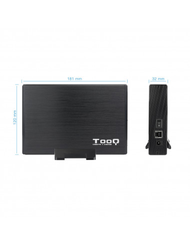 Caixa Disco Rígido TooQ TQE-3527B...