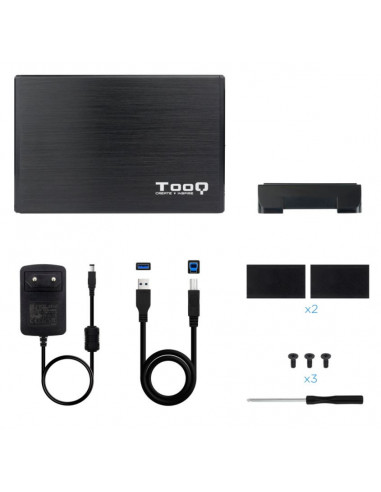 Caixa Disco Rígido TooQ TQE-3527B...