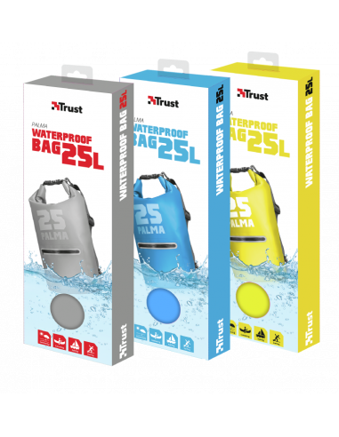 Mala TRUST Palma Impermeável 25L Azul