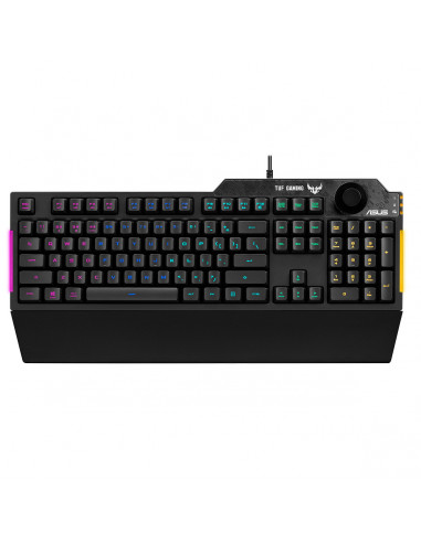 Teclado Asus TUF Gaming K1 RGB,...