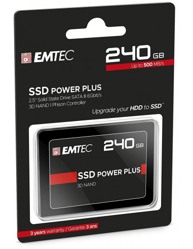 Disco SSD 2.5 240GB SATA3 Emtec X150 Disco SSD 2.5 240GB SATA3 Emtec X150