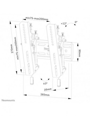 Suporte de Parede NewStar Select para...
