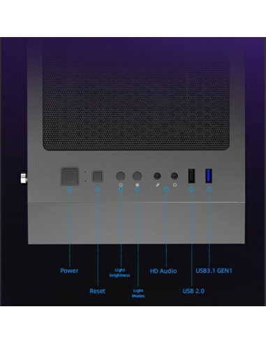 Caixa Mid Tower ATX Gamemax RockStar...