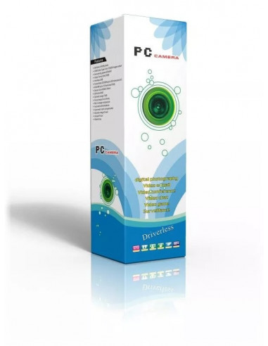 Câmara WebCam 480p 300kPix USB com...