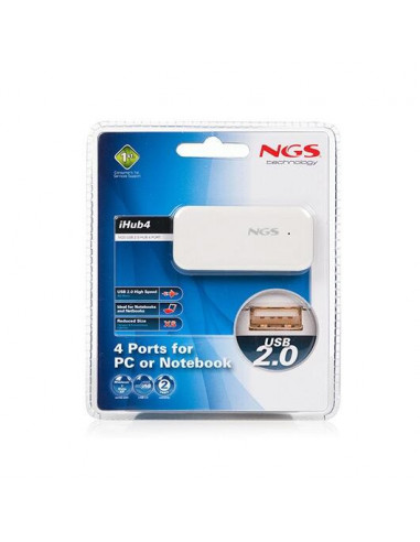NGS HUB 4 Ports USB 2.0 IHUB4