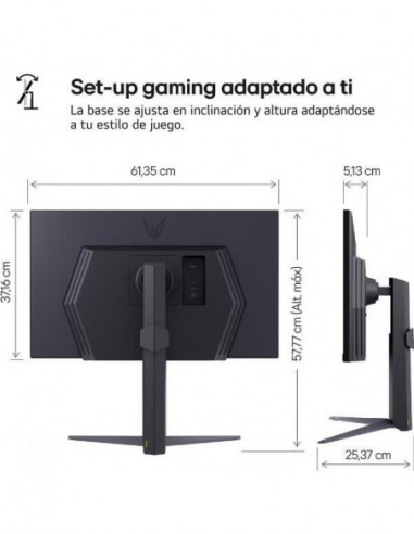 Monitor LG UltraGear 27GS75Q-B: 27",...