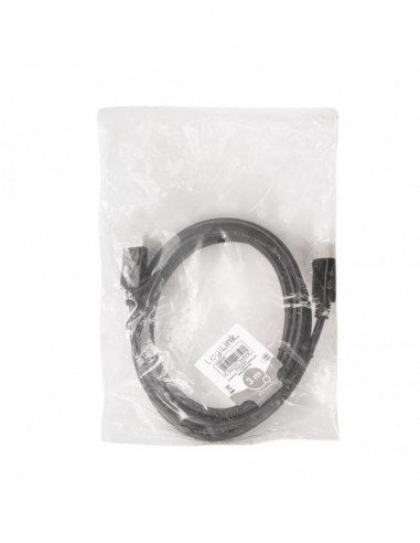 Cabo DisplayPort LogiLink CD0102, 3m,...