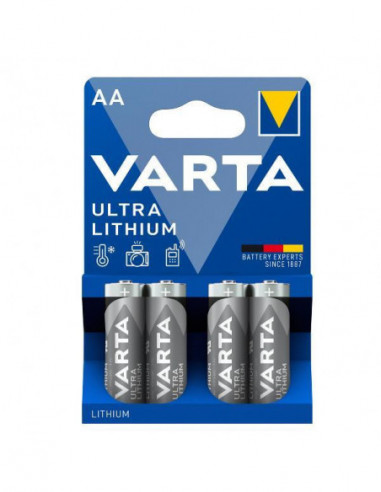 Varta Ultra Lithium Aa Bli 4 6106301404