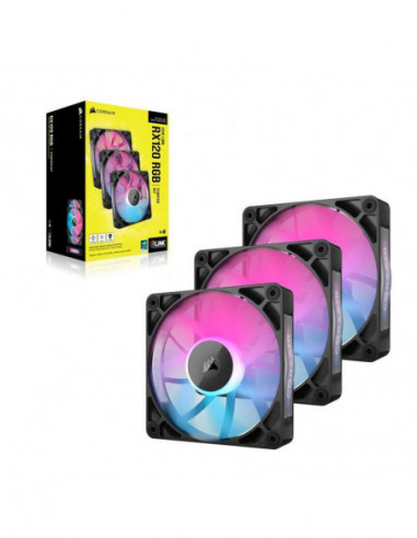 Kit de 3 Ventoinhas Corsair RX120...