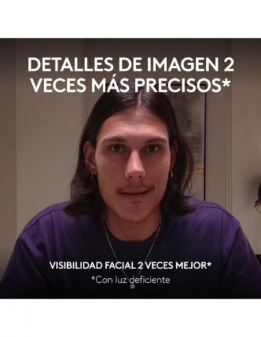 Câmara Web Logitech MX Brio 4K UHD...