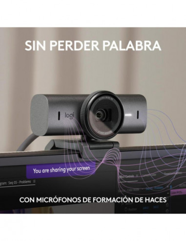 Câmara Web Logitech MX Brio 4K UHD...