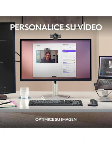 Câmara Web Logitech MX Brio 4K UHD...