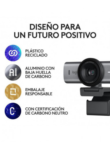 Câmara Web Logitech MX Brio 4K UHD...