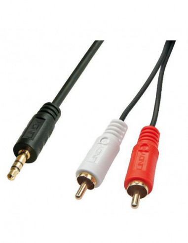 Cabo de Áudio Premium Lindy 2x RCA...