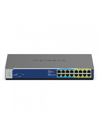 Switch de Rede NETGEAR GS516UP-100EUS...
