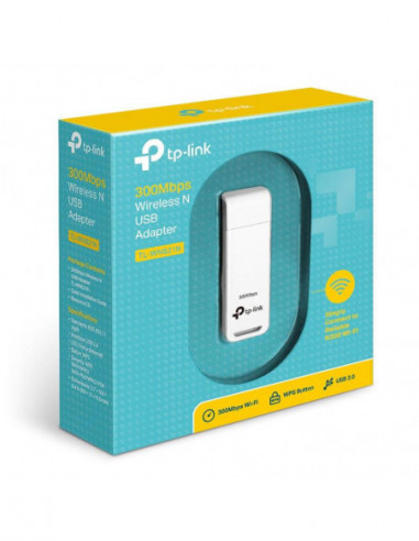 Adaptador Wi-Fi Tp-Link TL-WN821N USB... Adaptador Wi-Fi Tp-Link TL-WN821N USB...