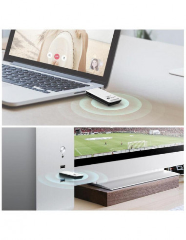 Adaptador Wi-Fi Tp-Link TL-WN821N USB... Adaptador Wi-Fi Tp-Link TL-WN821N USB...