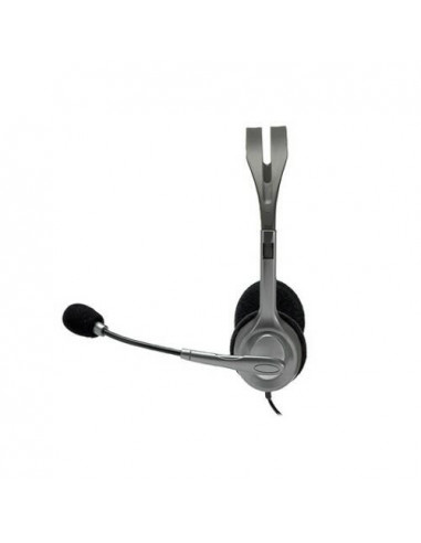 Auscultadores Logitech H110:...