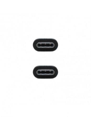 Cabo Nanocable USB-C, 2m, 3A, Preto,... Cabo Nanocable USB-C, 2m, 3A, Preto,...