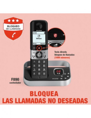 Alcatel F890 Voice Duo Fr Blk Alcatel F890 Voice Duo Fr Blk