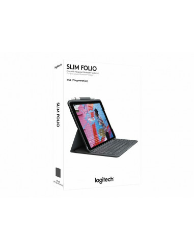 Logitech Slim Folio - teclado e pasta...