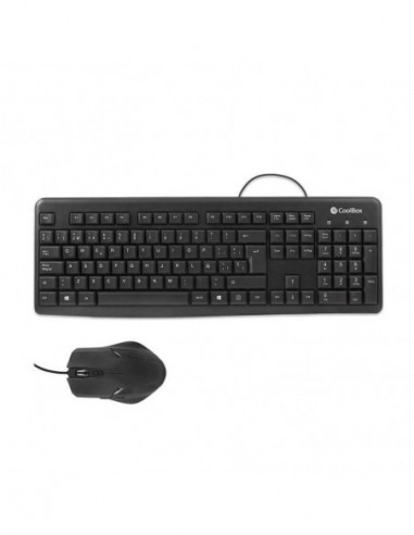 Teclado Español + Ratón Coolbox Usb...