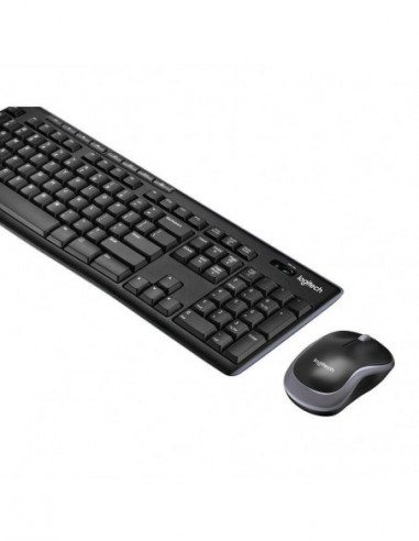 Teclado Inglés + Ratón Logitech Mk270...