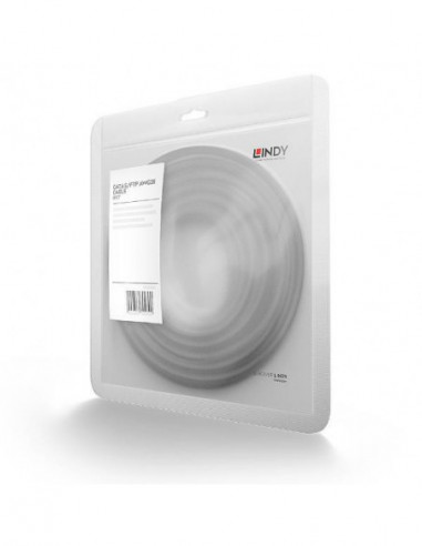 Cabo de Rede Lindy Cat.6 S/FTP Cinza... Cabo de Rede Lindy Cat.6 S/FTP Cinza...
