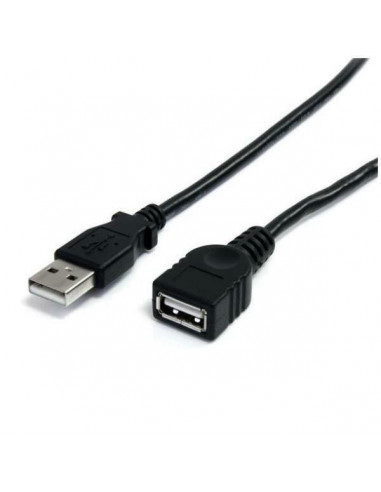 6 ft Black USB Extension Cable A to A 6 ft Black USB Extension Cable A to A