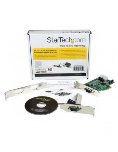 Controladora StarTech PEX2S553LP: PCI... Controladora StarTech PEX2S553LP: PCI...