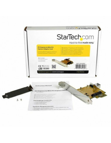 Adaptador PCI-E StarTech PEX2MPEX:...
